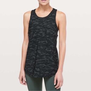 LULULEMON SCULPT TANK II - SEQUOIA PRINT - SIZE 2